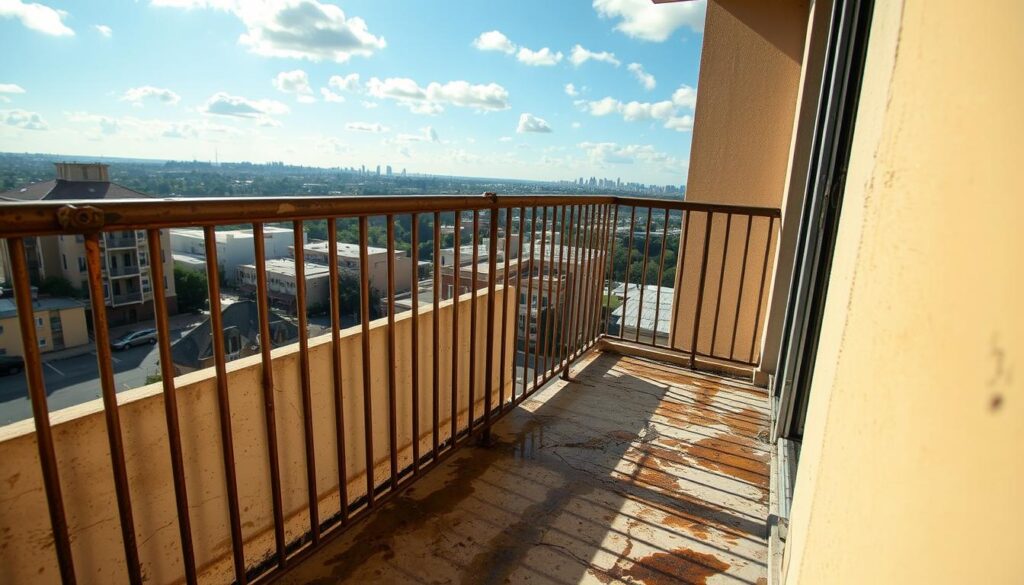 balcony leak responsibility