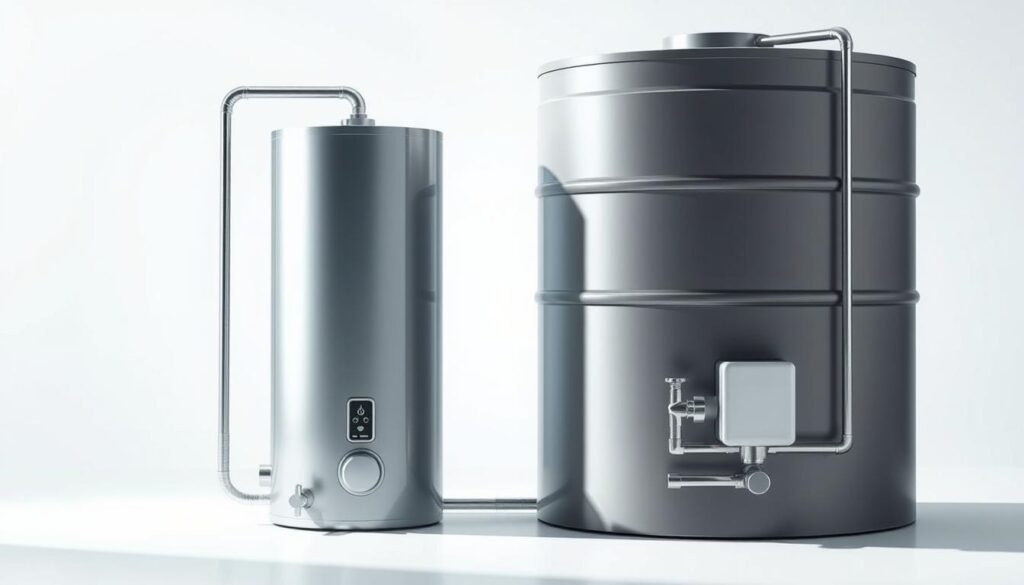 continuous flow vs storage