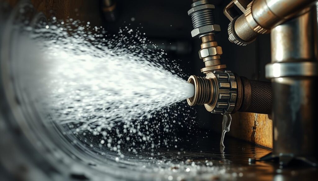 drain snaking vs jetting