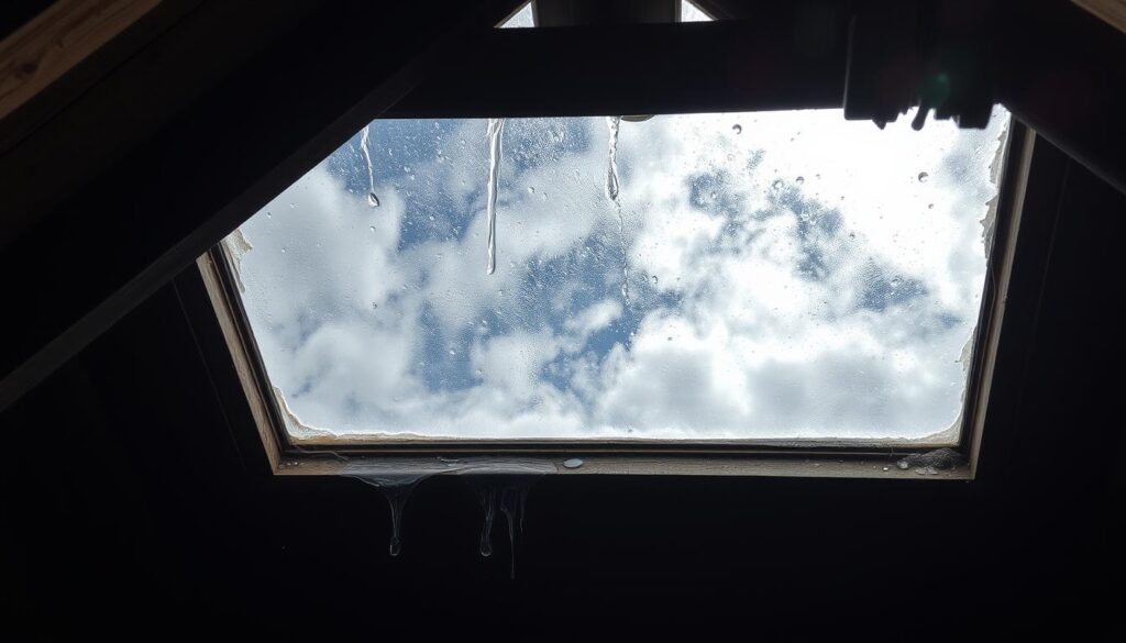skylight leaks