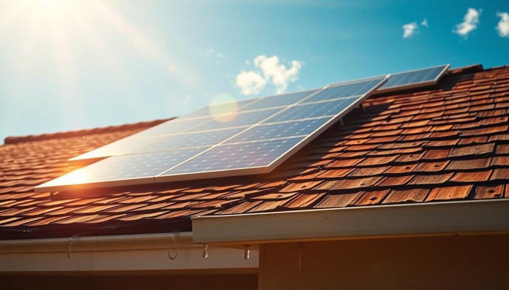 solar panels and roof leaks